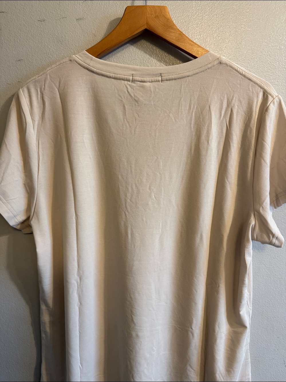 Hemp Mama Celia SS tee in stone heather new with tags size Large - Picture 4 of 7